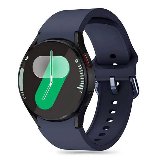 Strap for GALAXY WATCH 4 / 5 / 5 PRO / 6 / 7 / FE Tech-Protect Silicone navy blue