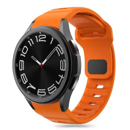 Strap for GALAXY WATCH 4 / 5 / 5 PRO / 6 / 7 / FE Tech-Protect Silicone orange