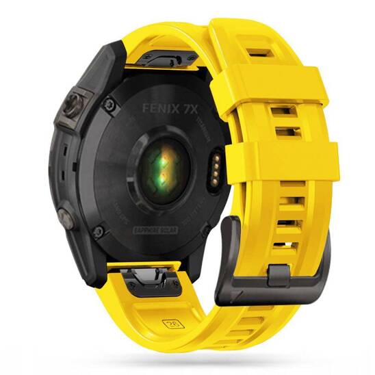 Strap for GARMIN FENIX 5 / 6 / 6 PRO / 7 Tech-Protect IconBand yellow