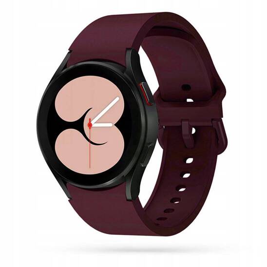 Strap for SAMSUNG GALAXY WATCH 4 (40MM) / (44MM) / GALAXY WATCH 4 CLASSIC (46MM) / (42MM) Tech-Protect IconBand maroon