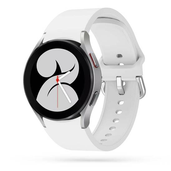 Strap for SAMSUNG GALAXY WATCH 4 (40MM) / (44MM) / GALAXY WATCH 4 CLASSIC (46MM) / (42MM) Tech-Protect IconBand white