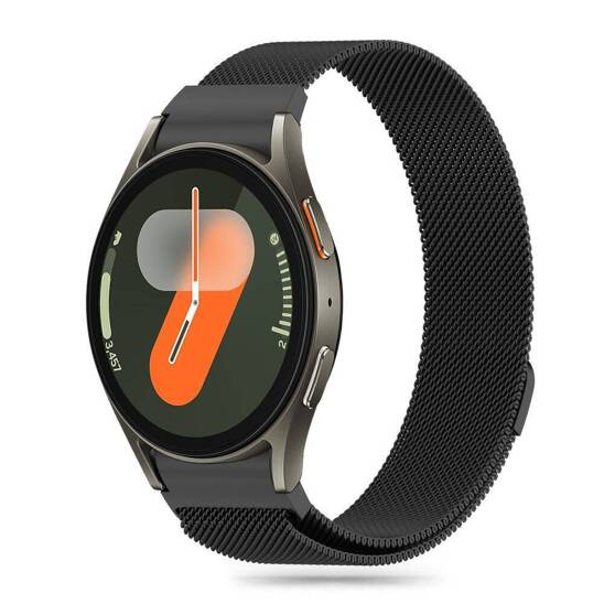 Strap for SAMSUNG GALAXY WATCH 4 / 5 / 5 PRO / 6 / 7 / FE Tech-Protect Milaneseband black