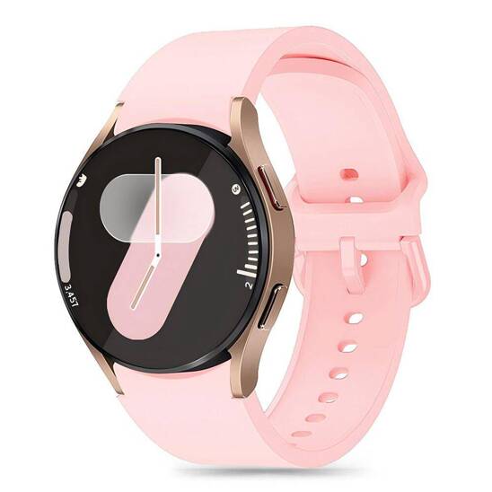 Strap for SAMSUNG GALAXY WATCH 4 / 5 / 5 PRO / 6 / 7 / FE Tech-Protect Silicone Baby pink