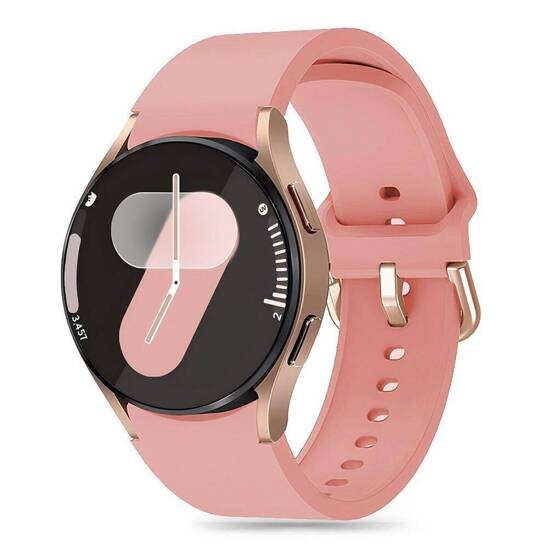 Strap for SAMSUNG GALAXY WATCH 4 / 5 / 5 PRO / 6 / 7 / FE Tech-Protect Silicone Dusty pink