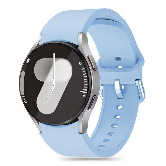 Strap for SAMSUNG GALAXY WATCH 4 / 5 / 5 PRO / 6 / 7 / FE Tech-Protect Silicone Sky blue