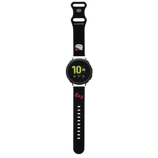 Strap for SAMSUNG GALAXY WATCH ACTIVE (40MM) / (44MM) / GALAXY WATCH ACTIVE 2 (40MM) / GALAXY WATCH 3 (41MM) / GALAXY WATCH 4 (44MM) / GALAXY WATCH 4 CLASSIC (46MM) / GALAXY WATCH 5 (44MM) / GALAXY WATCH 5 PRO (45MM) Hello Kitty Stra