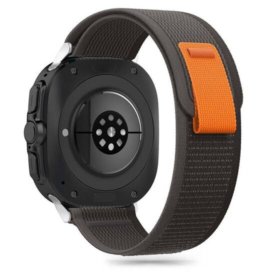 Strap for SAMSUNG GALAXY WATCH ULTRA (47MM) Tech-Protect Nylon black & orange