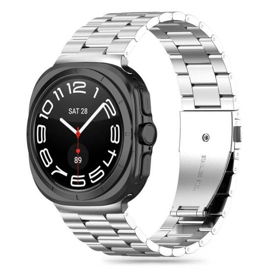 Strap for SAMSUNG GALAXY WATCH ULTRA (47MM) Tech-Protect Stainless silver