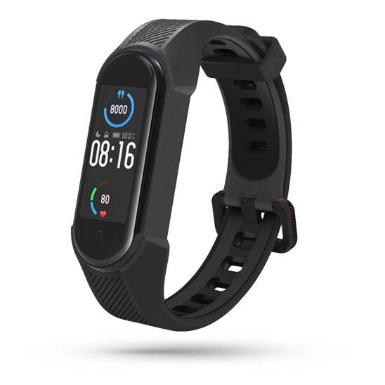 Strap for XIAOMI MI BAND 6 / 6 NFC / 5 Tech-Protect Armour black