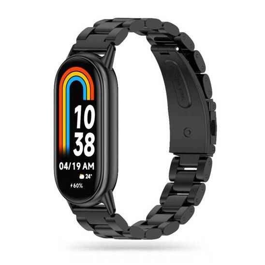 Strap for XIAOMI MI BAND 8 / 8 NFC Tech-Protect Stainless black