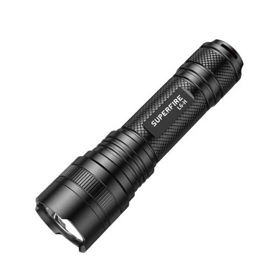 Superfire flashlight L6-H, 750lm, USB-C