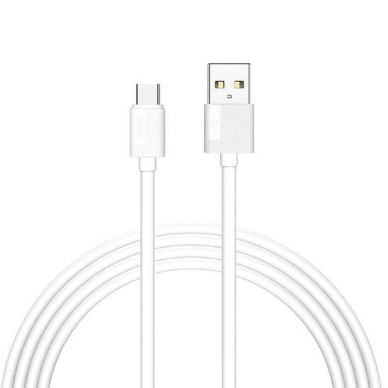 T-PHOX NETS TYPE-C WHITE 2.4A CABLE ; PVC ; 2M