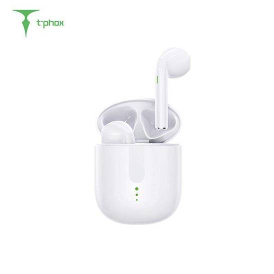 T-PHOX TWS LY-02 BT WHITE HEADPHONES