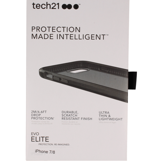 TECH21 EVO ELITE IPHONE 7+/8+ BRUSHED BLACK