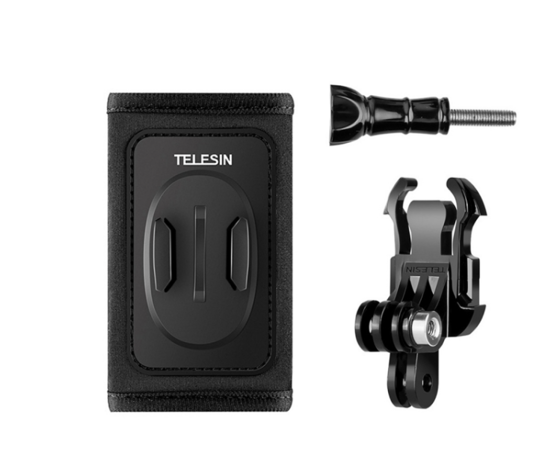 Telesin Strap bracket backpack J-Hook mount for sports cameras 360°  (GP-BPM-003)