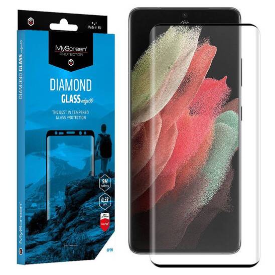 Tempered Glass 5D HONOR MAGIC 6 PRO MyScreen Diamond Glass Edge 3D czarny