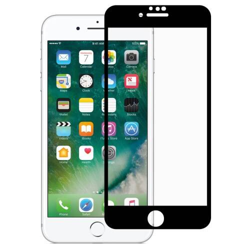 Tempered Glass 5D IPHONE SE 2022 / SE 2020 / 7 / 8 Full Glue black