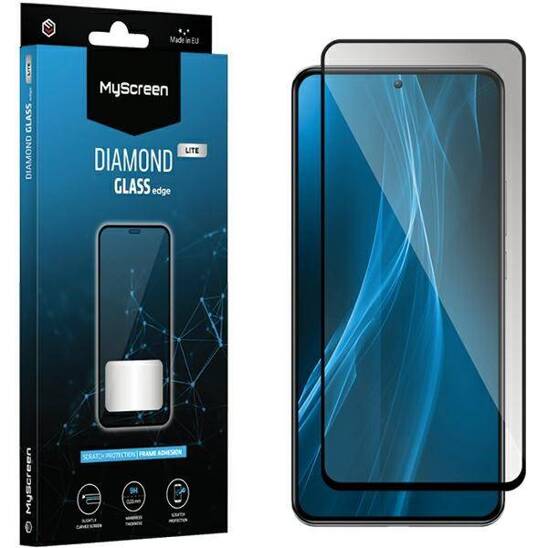 Tempered Glass 5D SAMSUNG GALAXY XCOVER 7 MyScreen Diamond Glass Edge Lite Full Glue black