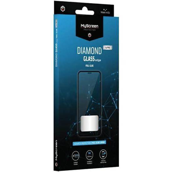 Tempered Glass APPLE IPHONE 15 MyScreen Diamond Glass Edge Full Glue Lite black