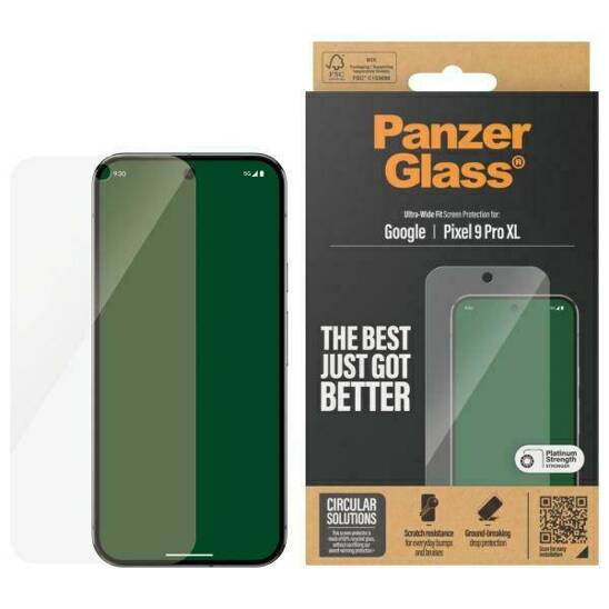 Tempered Glass GOOGLE PIXEL 9 PRO XL PanzerGlass Ultra-Wide Fit Screen Protection 4786