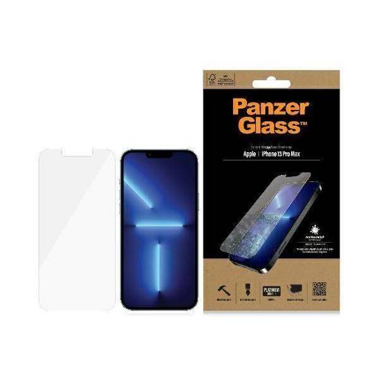 Tempered Glass IPHONE 13 PRO MAX PanzerGlass Standard Super+ Antibacterial (2743)