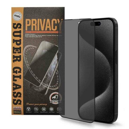 Tempered Glass IPHONE 16 PRO MAX Privacy Tempered Glass