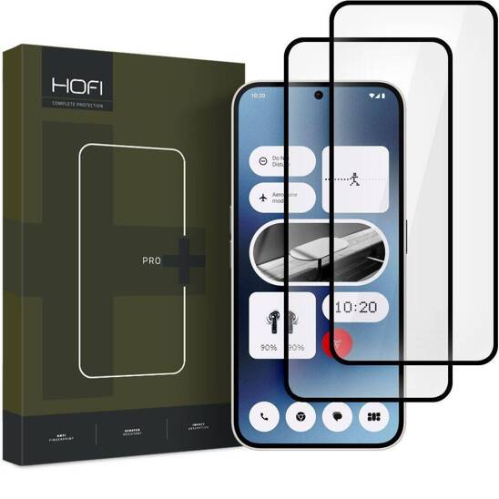 Tempered Glass NOTHING PHONE 2A HOFI Glass Pro+ 2-pack black