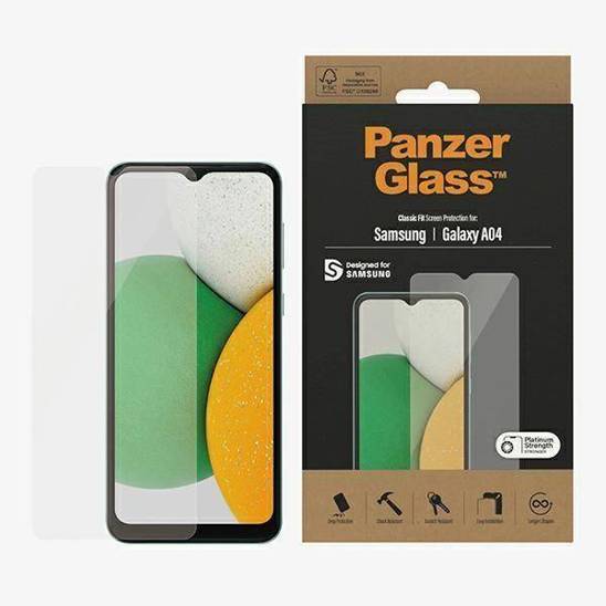 Tempered Glass SAMSUNG GALAXY A04 PanzerGlass Classic Fit Screen Protection (7312)