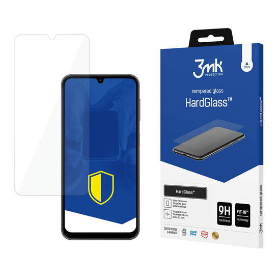 Tempered Glass SAMSUNG GALAXY A15 5G 3mk Hard Glass Clear