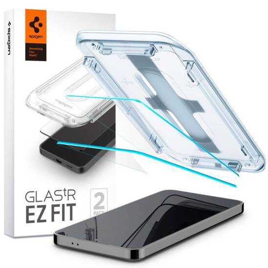 Tempered Glass SAMSUNG GALAXY S24+ Spigen Glas.tr "EZ Fit" 2-Pack Clear