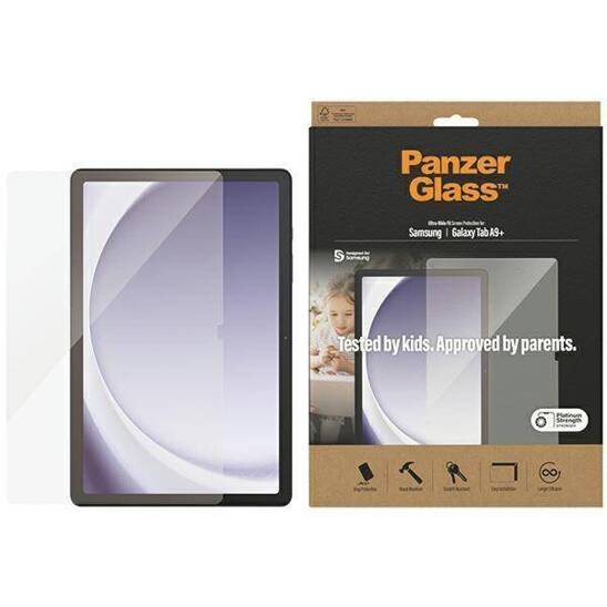 Tempered Glass SAMSUNG GALAXY TAB A9+ 11.0 PanzerGlass Ultra-Wide Fit Screen Protection Clear