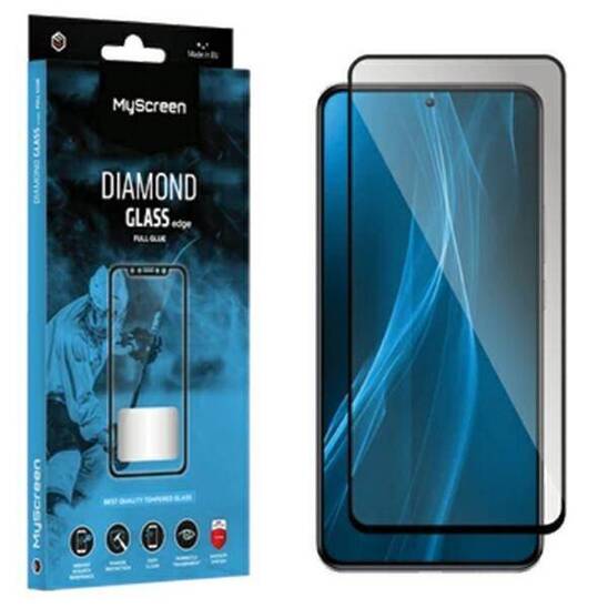 Tempered Glass SAMSUNG GALAXY XCOVER 7 MyScreen Diamond Glass Edge Full Glue black