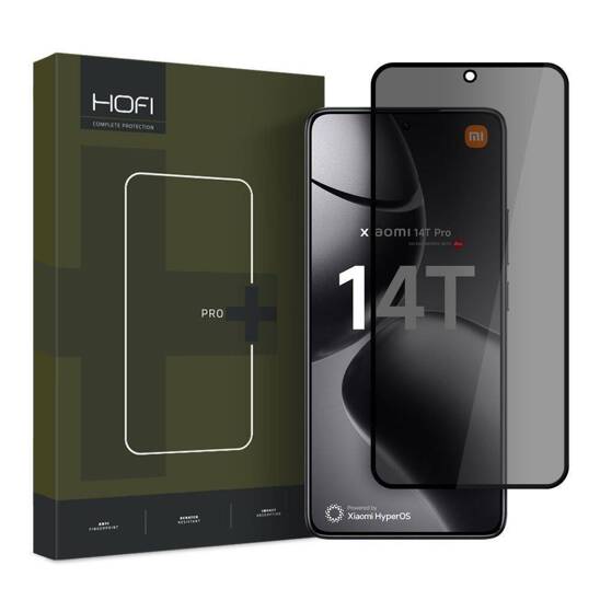 Tempered Glass XIAOMI 14T / 14T PRO Hofi Anti Spy Glass Pro+ Privacy