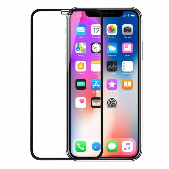 Tempered glass 5D IPHONE 11 black Full Glue