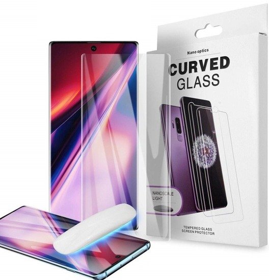 Tempered glass 5D UV SAMSUNG GALAXY S10+ S10 PLUS Full Glue