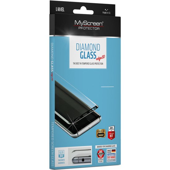 Tempered glass SAMSUNG GALAXY S20 MyScreen Diamond Glass Edge 3D black