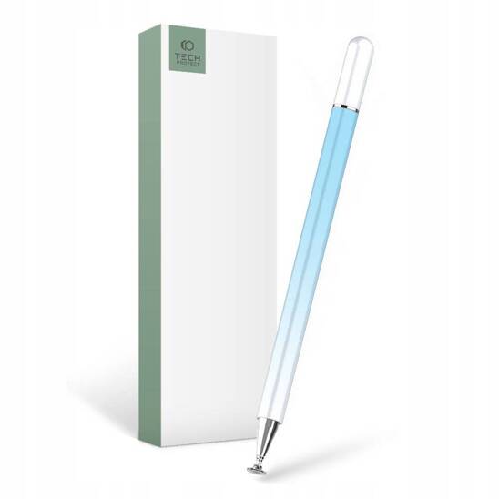 Touch Display Device Tech-Protect Ombre Stylus Pen Sky Blue