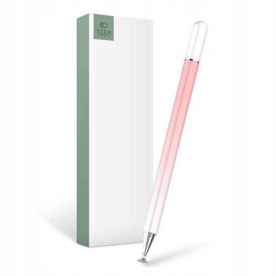 Touch Display Device Tech-Protect Ombre Stylus Pen Sky Pink