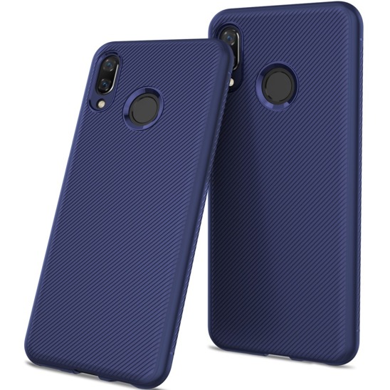 Twill Texture Case HUAWEI HONOR 8X blue