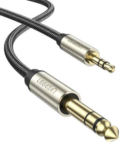 UGREEN AV127 3.5mm jack to TRS cable - 5m (grey)