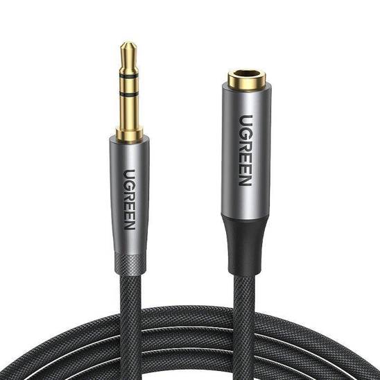 UGREEN AV190 AUX jack audio extender 3.5 mm, 3m (black)