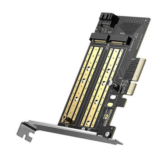 UGREEN PCIe 3.0 x4 to M.2 M-Key + M.2 B-Key Adapter