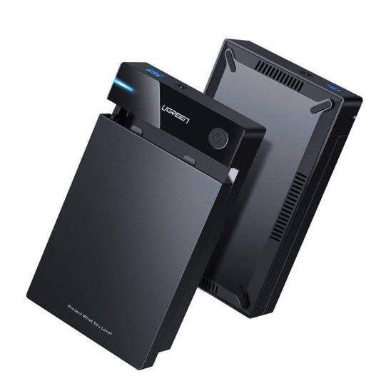 UGREEN SATA External Enclosure HDD 3,5"  USB 3.0 (black)