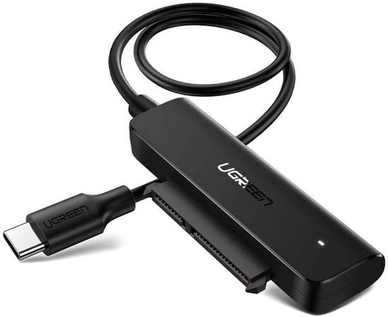 UGREEN USB-C 3.0 to 2.5-Inch SATA Converter 50cm (black)