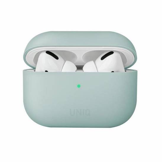 UNIQ Lino AirPods Pro Silicone case mint/mint green