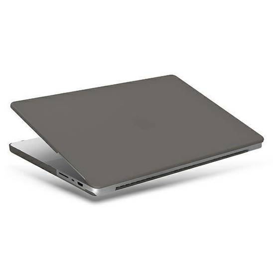 UNIQ case Claro MacBook Pro 16" (2021) transparent grey/smoke matt grey