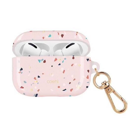 UNIQ case Coehl Terrazzo AirPods Pro pink/blush pink