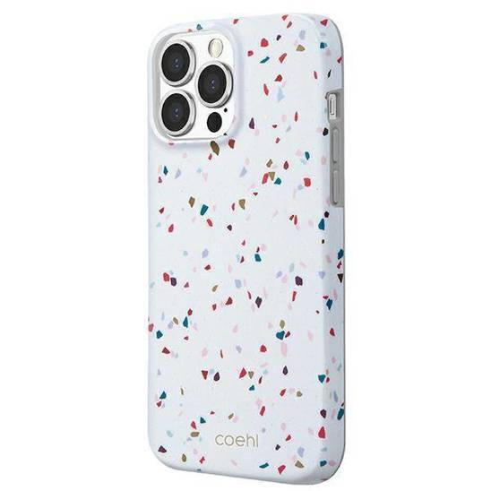 UNIQ case Coehl Terrazzo iPhone 13 Pro / 13 6.1" white/natural white