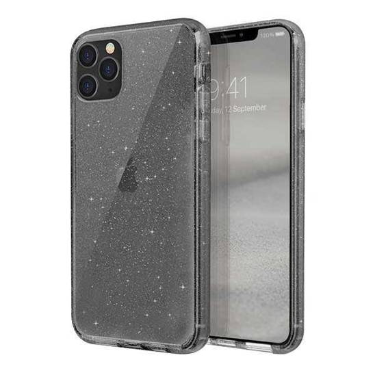 UNIQ case LifePro Tinsel iPhone 11 Pro Max black/vapour smoke