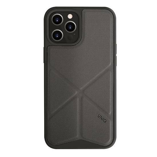 UNIQ case Transforma iPhone 12/12 Pro 6.1" grey/charcoal grey